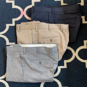 Dillards Dress Pants Lot of 3 Pairs 36x30